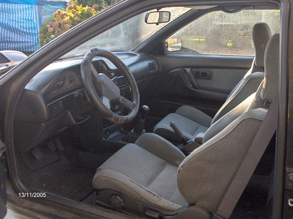 Interior of my Corolla AE92 GT-S